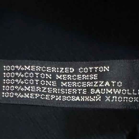 Ralph Lauren Black V-Neck Sweater – 100% Mercerized Cotton, Size M black label - Picture 3 of 4